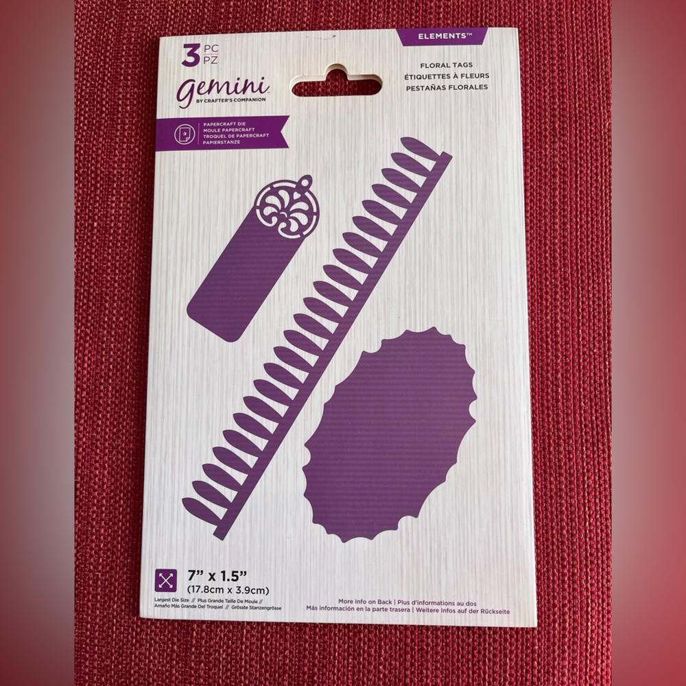Gemini die cut